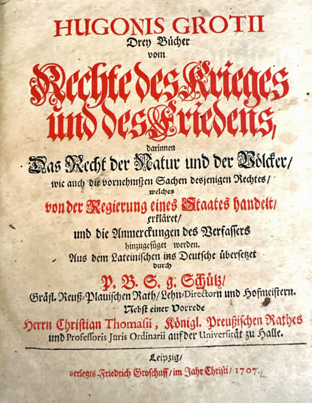 Grotius Bibliothek Angern