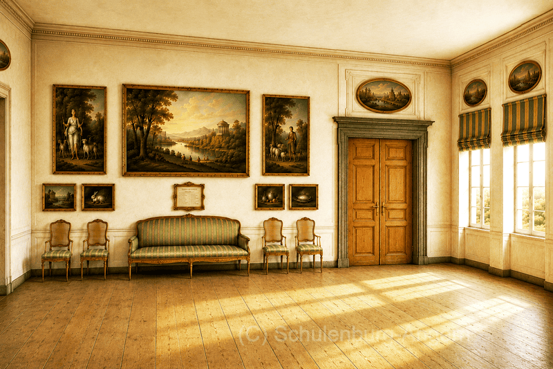 Schloss Angern Saal oben links