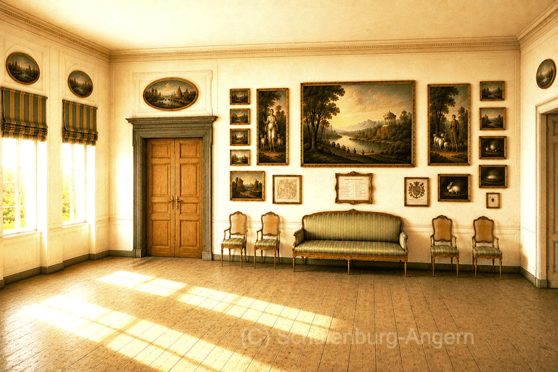 Schloss Angern Saal oben rechts