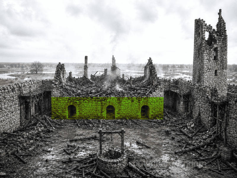 Brand Burg Angern